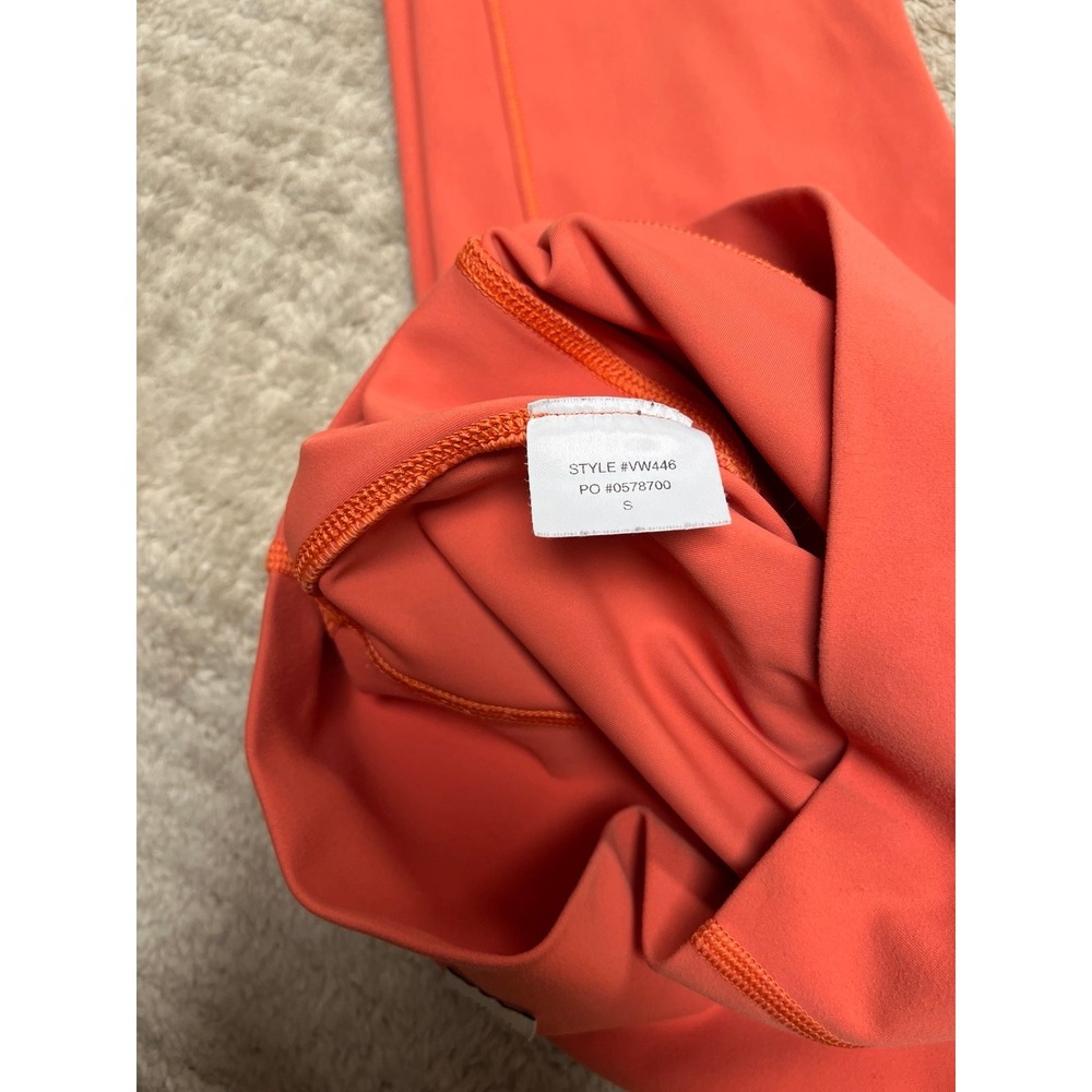 Vuori Womens S Studio Pocket Leggings VW446 High Rise 4 Way Stretch Grapefruit - Picture 3 of 5